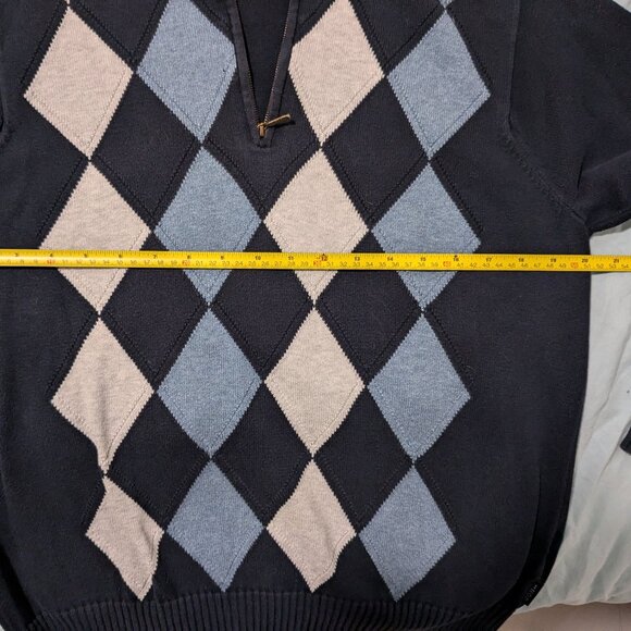 Vintage IZOD Argyle Sweater - Picture 9 of 11